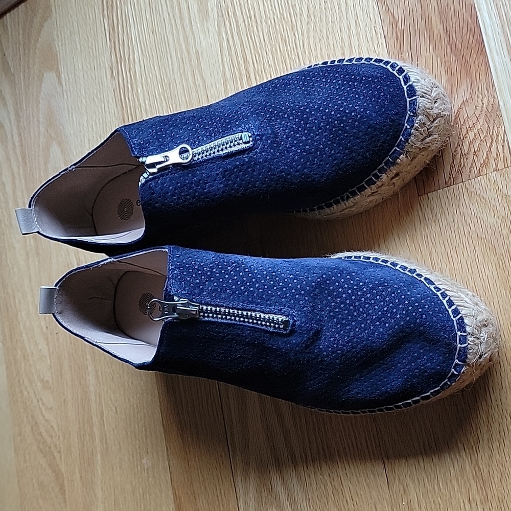 Eric Michael Serena Blue Espadrilles Size EU 40 / US Size 9.5